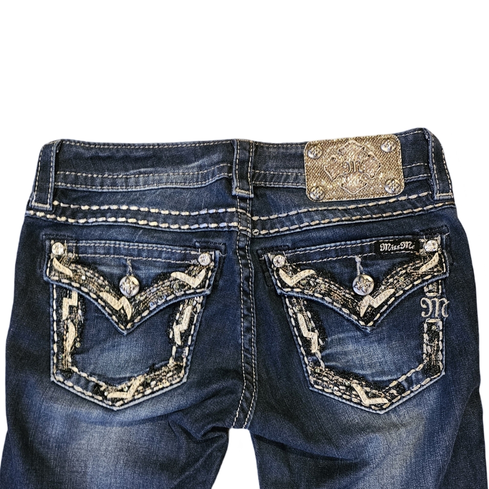 Womens Blue Denim Jeans - Picture 2 of 6